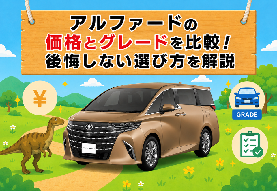 アルファードの価格とグレードを比較！後悔しない選び方を解説