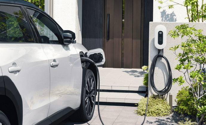 家でもカンタン充電スタンドで給油は不要