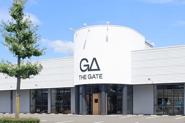 the gate