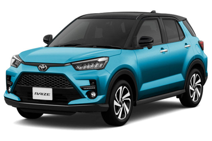 ブラックマイカメタリック〈X07〉×
ターコイズブルーマイカメタリック〈B86〉［XH6］フロントサイド